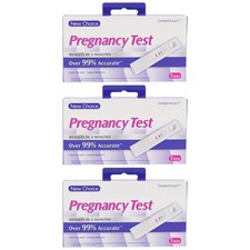 New Choice Pregnancy Test - Results 3 Minutes, 99 Accurate, 3 Tests