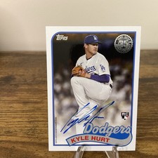 2024 Topps Series 2 - 1989 Topps Baseball Autographs #89BA-HUR Kyle Hurt 