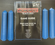 Monopoly Empire Replacement Pieces: 4 Towers  Game Guide