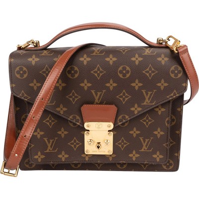 Louis Vuitton Monogram Canvas Monceau Handbag Tasche
