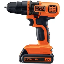 BLACK+DECKER 20V MAX Cordless Drill Driver LDX120C w/ Battery & Charger