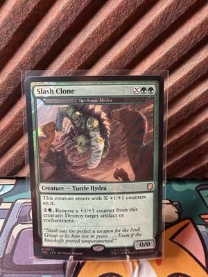 Slash Clone - Steelbane Hydra (Surge Foil) Commander: Teenage Mutant Ninja...