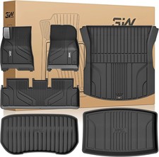 Floor Mats Full Set with Cargo Liner for Tesla Model 3 Highland 2024-2026 ⚡