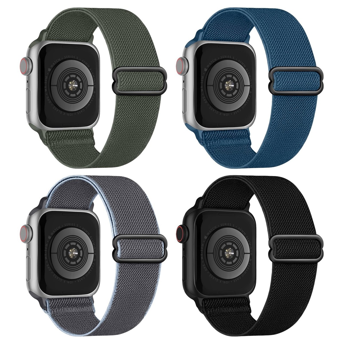 Correa De Reloj De Sport Nylon Para Apple Watch Ultra/9/8/7/6 Size  44/45/46/49mm