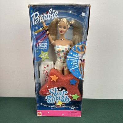 Barbie Star Splash Doll Bathtime Activity Set 2000 Mattel 29260