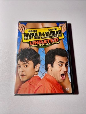 Harold & Kumar Escape From Guantanamo Bay - Unrated DVD New Sealed Cinema Film
