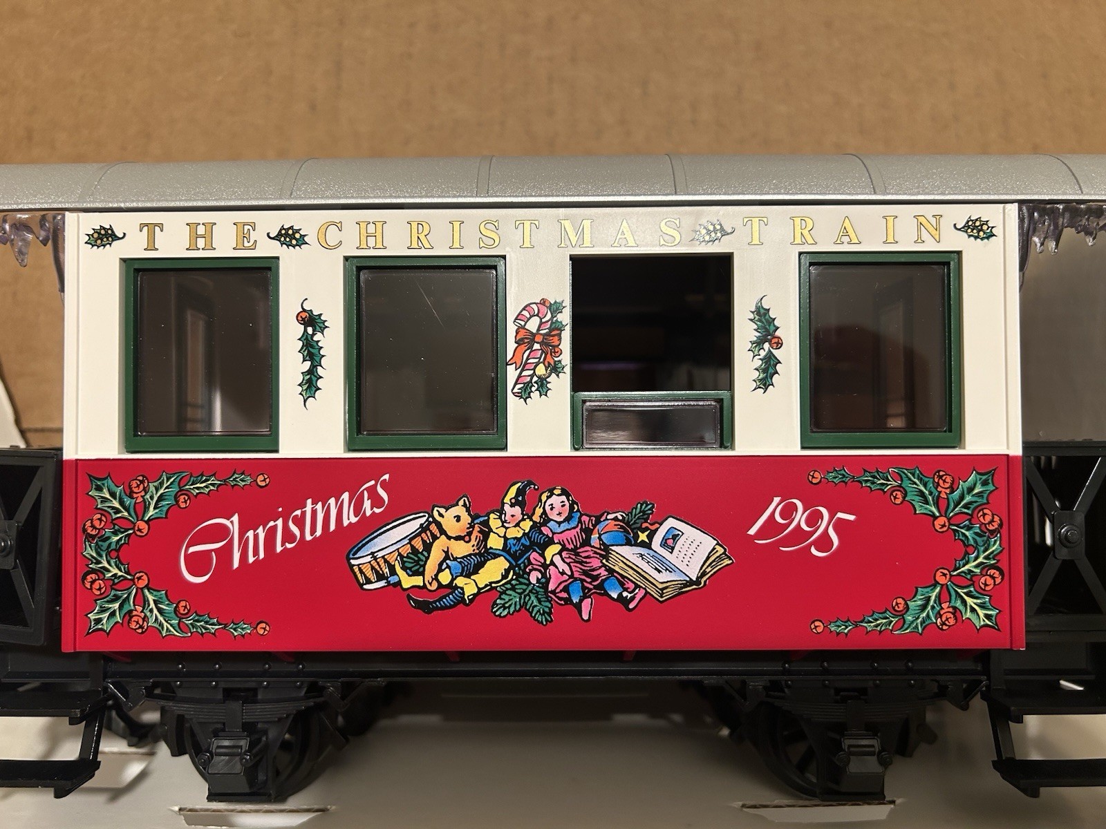 LGB 36074 Christmas 1995 Passenger Car, G Scale, Rare, NEW, Ideal Gift