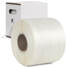 Heavy Duty Woven Cord Flat Rope 1000ft x    Roll Banding  Pallet Strapping...
