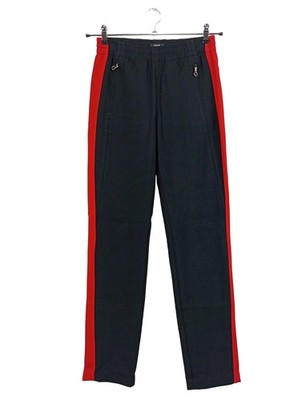 RIANI Stoffhose Damen Hose Gr. DE 36 schwarz-rot Casual-Look