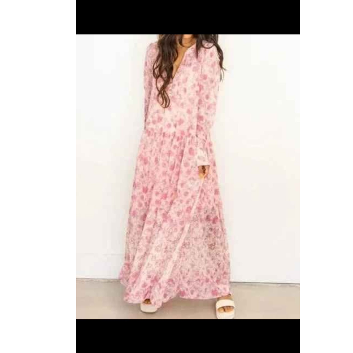 pink maxi dress free people shoppingcartdiaries on LTK