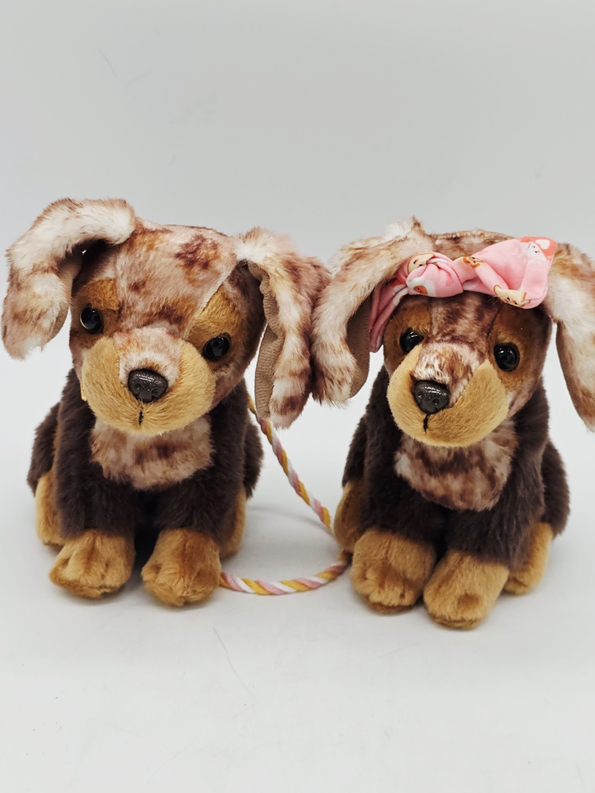 Our Generation Dachshund Plush Dog Accessory Pet Collar & Le