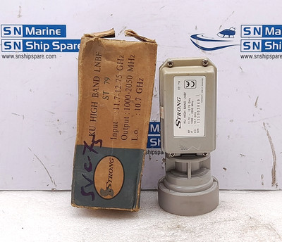 STRONG ST 79 KU HIGH BAND LNBF INPUT: 11.7-12.75 GHz OUTPUT: 1000-2050MHz