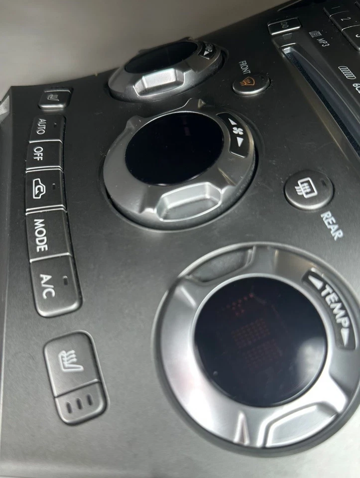 2006 Subaru B9 Tribeca moldura de rádio controle climático painel acabamento OEM 86213XA03A - Imagem 3 de 4