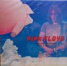 PINK FLOYD MAY 9-10, 1977 OAKLAND STADIUM BILL GRAHAM BOOTLEG POSTER + 3 Vinili