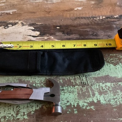 Sheffield 9 in 1 Multi Tool Pliers Knife Screwdriver and Utility Knife With Case