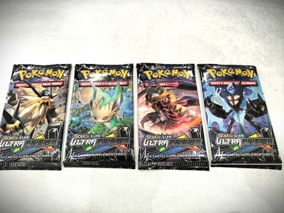 Pokemon Artset Ultra Prisma DE (4 Booster) SL 5 - Jahr 2018 - Blitzversand