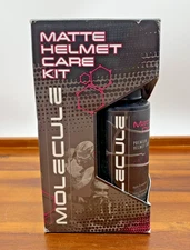 Molecule Matte Helmet Care Kit 4/Pack 4oz Each 6300-0904-04 Cleaner Anti-Fog New