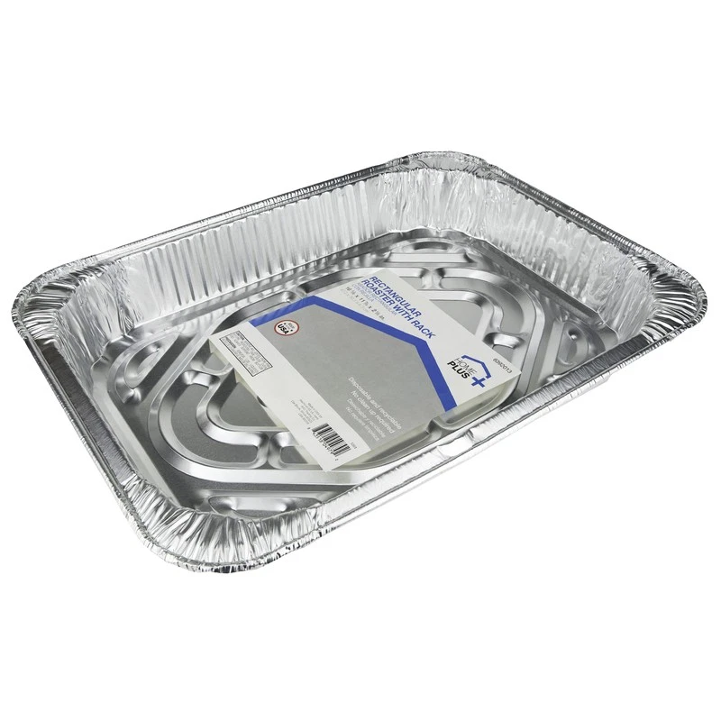 Home Plus D41110 Silver Roasting Rack/Pan 16-5/8x11-7/8x2-1/2 D in. (Pack of 12)