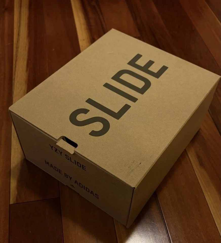 Yeezy Slide Flax GS Talla 4Y Nuevo Listo para Enviar Foto 2 de 4
