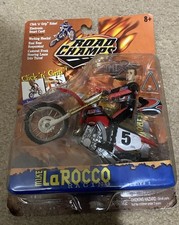 New-Road Champs MXS Serie 2 Racing Mike LaRocco Figure Dirt Bike