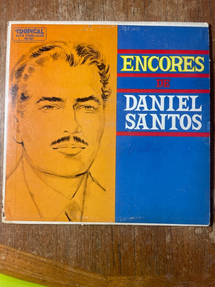 TWO Daniel Santos LP's 1950's El Anacobero & Encores De Daniel Santos - Image 3 of 4