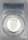 PCGS 1998 S Kennedy Half Dollar 50c PR 69 DCAM Silver Proof Coin San Francisco