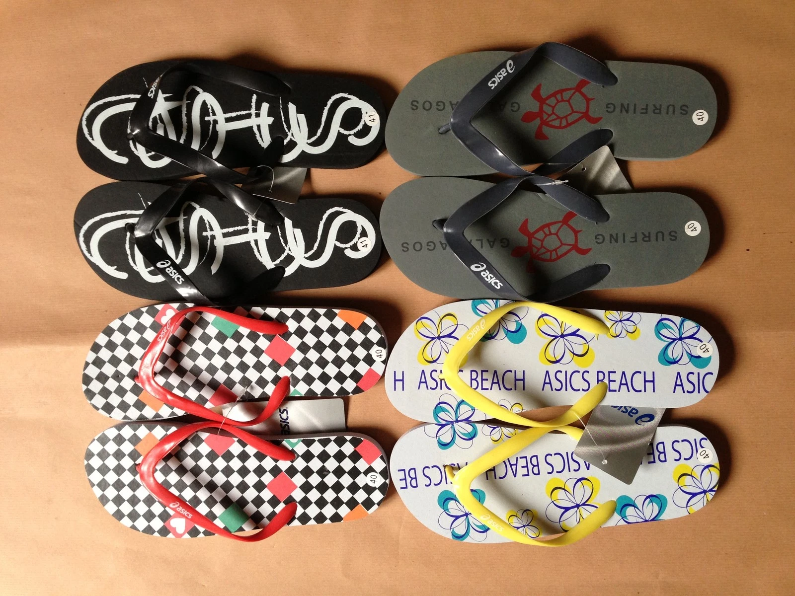 ASICS CIABATTE INFRADITO MARE PISCINA SANDALI UOMO DONNA VARI MODELLI SLIPPERS