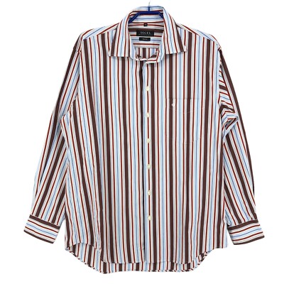 DIGEL Men Two Ply Long Sleeve Casual Formal Shirt Size XL - 43