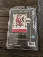 Dimensions Gold Collection Petites #70-08980 Believe in Santa Christmas NEW