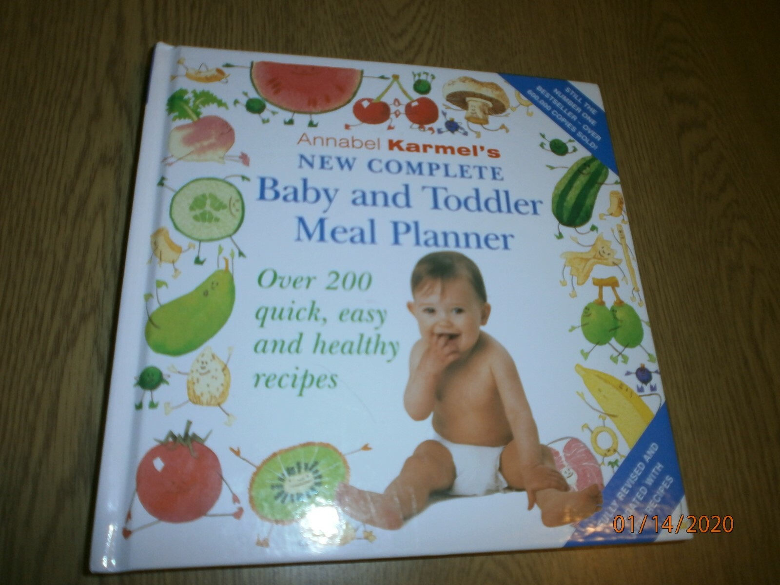 Annabel Karmel's new complete baby and toddler meal planner HB Book 200 Recipies