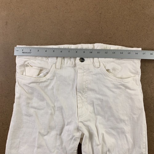 Charleston Khakis Men's Size 34 White Stretch Cotton Straight Leg Pant New *Flaw - Picture 10 of 13