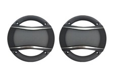 4" Black Speaker Cover ABS Frame Metal Mesh Grill For Car Audio DJ PA Speaker