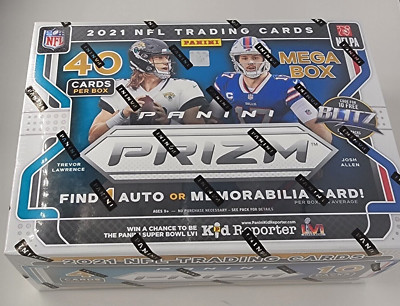 2021 Panini Prizm NFL Football Mega Box Factory Sealed - Target Exclusive - New