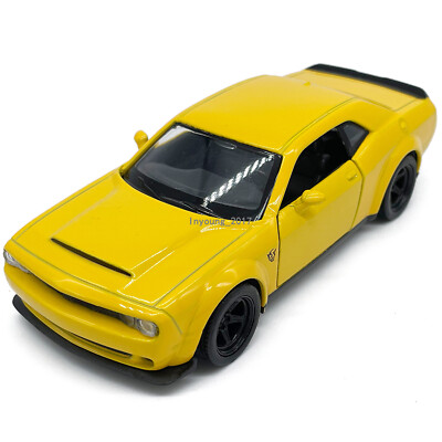 1:42 Challenger SRT Demon Model Car Diecast Toy Cars Doors Open