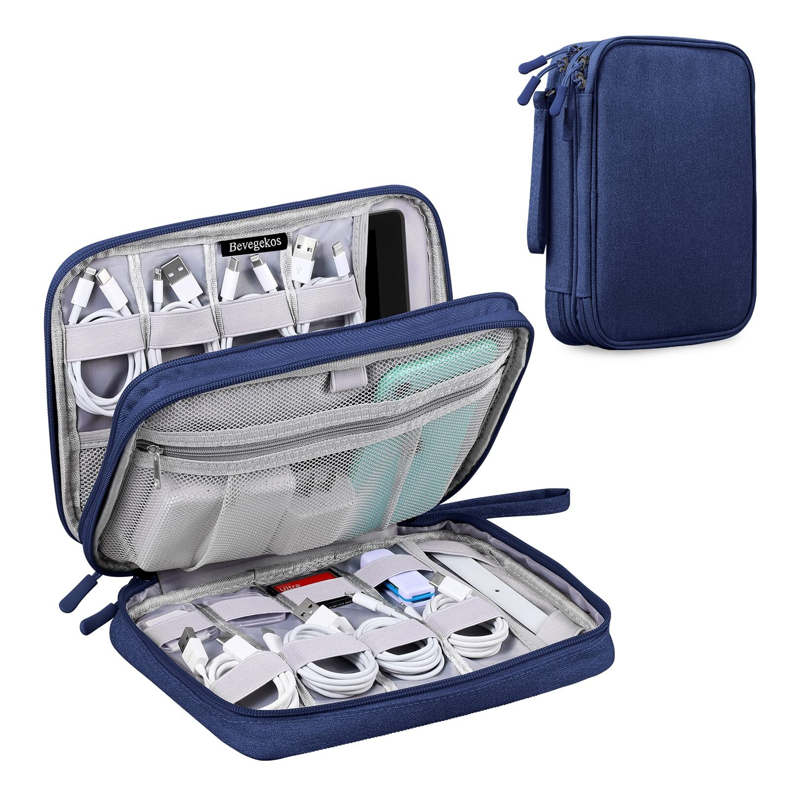 Tablet Accessories Case Bag Travel Organizer Pouch For 7.9 Inch Tablet Electroni-image