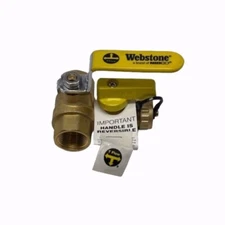 WEBSTONE H-40613 3/4" IPS FULL PORT BALL VALVE WITH DRAIN