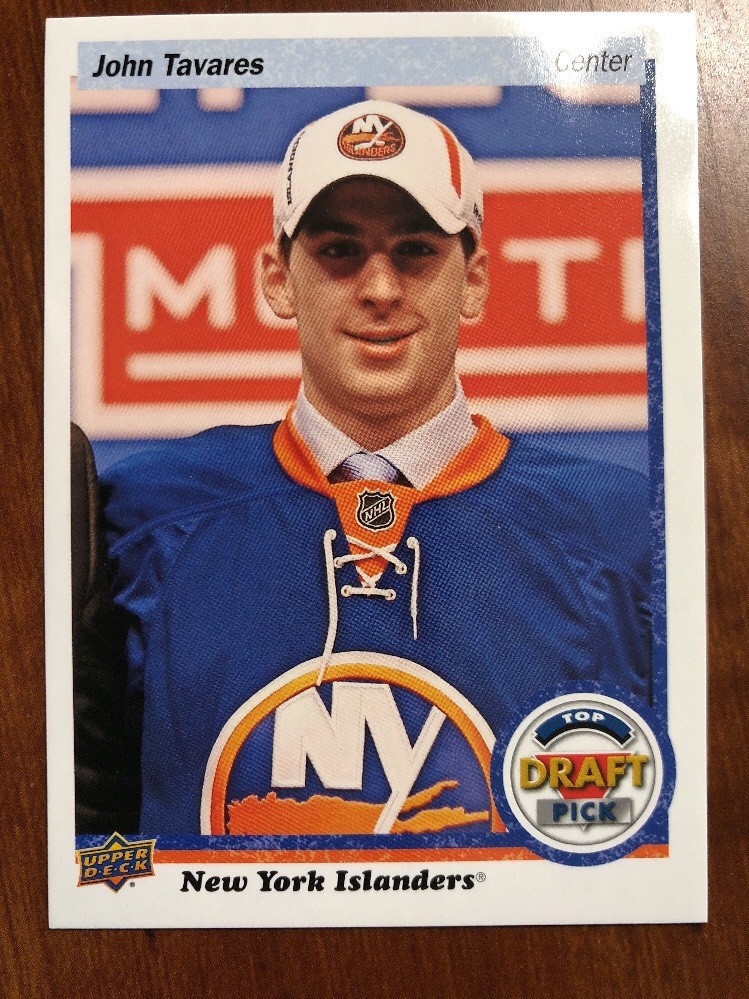 2018 UD Hockey Draft Day Top Draft Pick #Draft-44 John Tavares