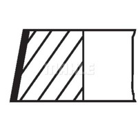 Mahle Kolbenringsatz Kolbenringzange FüR Audi 80 8C B4 Cabriolet 8G7 VW