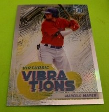 2022 Bowman Chrome MARCELO MAYER Virtuosic Vibrations Insert #VV-1 Red Sox MINT 