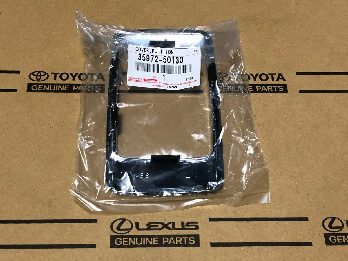 Genuine Lexus LS430 2004-2006 Shift Indicator Plate Chrome Trim