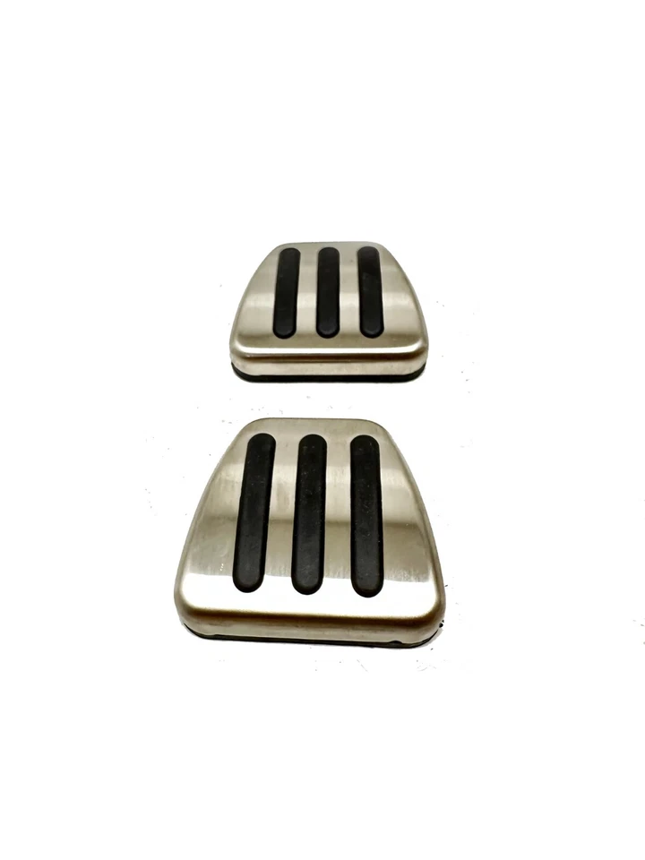 Pedales de acelerador y freno OEM acero inoxidable cepillado Cadillac CTS 2009-2010 Foto 3 de 4