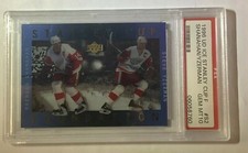 1996-97 Upper Deck Ice Stanley Cup Foundation #S2 Yzerman / Shanahan Gem 10