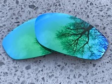 Polarisierte Grüne Spiegel Ersatzgläser Für Oakley Whisker Sonnenbrillen