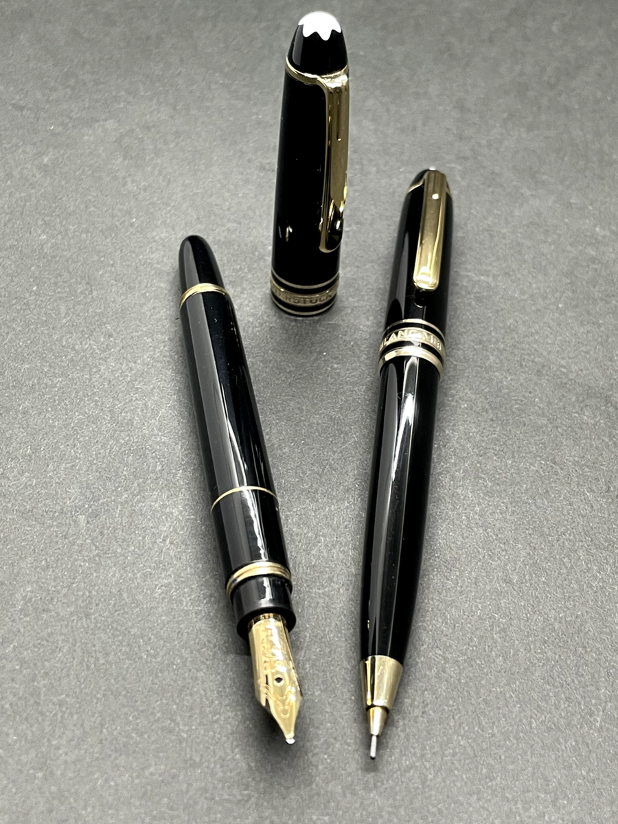 MONTBLANC MEISTERSTUCK Mozart 114 14K/F FP & 117 0.7mm Twist MP