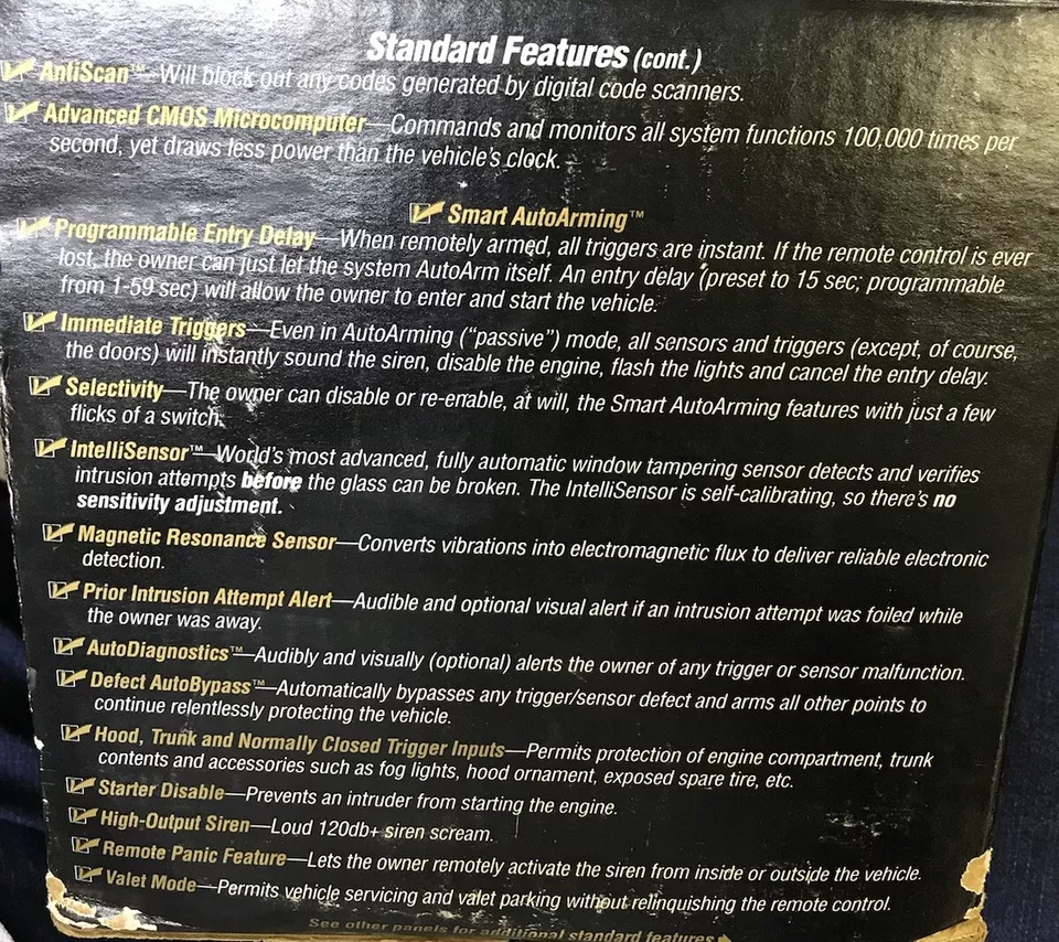 NEW Retro Clifford Ace Vechicle Security System Alarm - Image 4 of 4