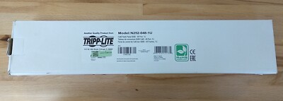 NEW Tripplite N252-048-1U Cat6 48-Port LOADED Patch Panel