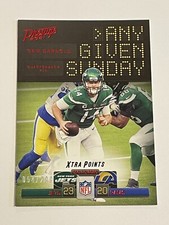 2021 Prestige Football Any Given Sunday Red #/299 - Sam Darnold - New York Jets
