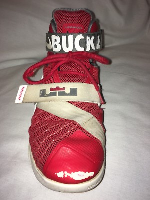 Nike LeBron James Soldier IX/9 Size 8.5 Ohio State Basketball