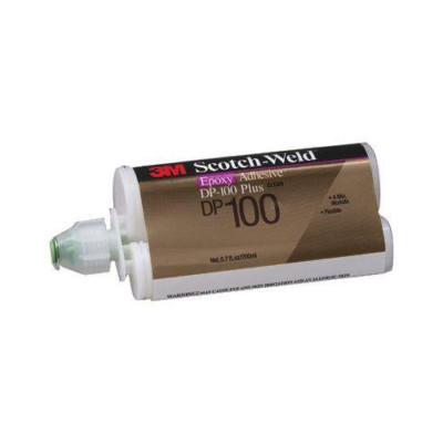 3M Scotch-Weld Epoxy Adhesive DP100 Plus Clear, 1.69 oz (Pack of 1)
