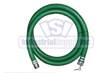 PVC Green Standard Suction Hose  1-1/2" x 20 FT  Conventional Style Assembly